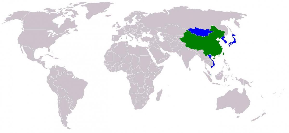 ტაივანის რუკა ჩინური ვერსია